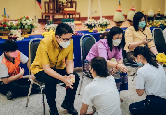 ภาพกิจกรรม  สโมสรนักศึกษาคณะวิทยาศาสตร์และเทคโนโลยี จัดโครงการพัฒนานักศึกษาคณะวิทยาศาสตร์และเทคโนโลยี มหาวิทยาลัยราชภัฏกําแพงเพชร ประจําปีงบประมาณ 2565