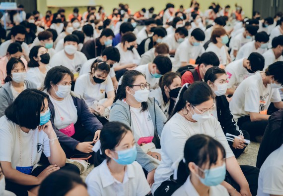 ภาพกิจกรรม  สโมสรนักศึกษาคณะวิทยาศาสตร์และเทคโนโลยี จัดโครงการพัฒนานักศึกษาคณะวิทยาศาสตร์และเทคโนโลยี มหาวิทยาลัยราชภัฏกําแพงเพชร ประจําปีงบประมาณ 2565