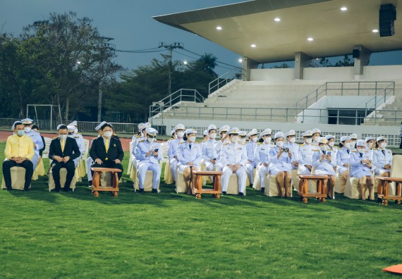 ภาพกิจกรรม  คณะวิทยาศาสตร์และเทคโนโลยี  เข้าร่วมพิธีวันราชภัฏ