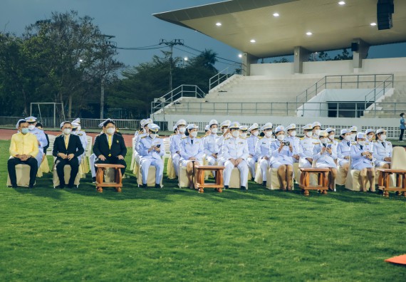 ภาพกิจกรรม  คณะวิทยาศาสตร์และเทคโนโลยี  เข้าร่วมพิธีวันราชภัฏ