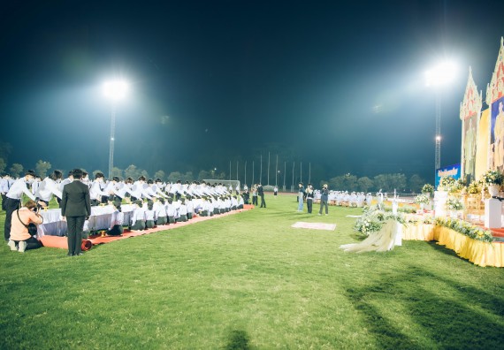 ภาพกิจกรรม  คณะวิทยาศาสตร์และเทคโนโลยี  เข้าร่วมพิธีวันราชภัฏ