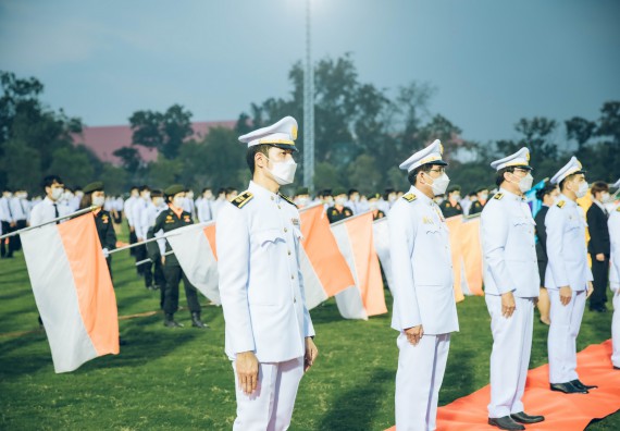 ภาพกิจกรรม  คณะวิทยาศาสตร์และเทคโนโลยี  เข้าร่วมพิธีวันราชภัฏ