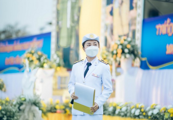 ภาพกิจกรรม  คณะวิทยาศาสตร์และเทคโนโลยี  เข้าร่วมพิธีวันราชภัฏ