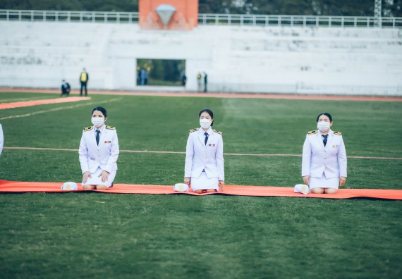 ภาพกิจกรรม  คณะวิทยาศาสตร์และเทคโนโลยี  เข้าร่วมพิธีวันราชภัฏ