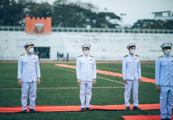 ภาพกิจกรรม  คณะวิทยาศาสตร์และเทคโนโลยี  เข้าร่วมพิธีวันราชภัฏ