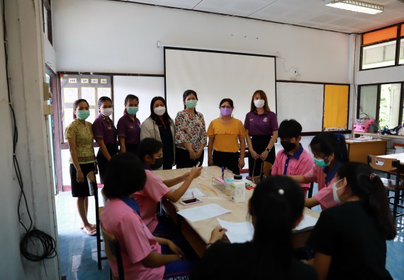 ภาพกิจกรรม  คณะวิทยาศาสตร์และเทคโนโลยี จัดค่ายวิทยาศาสตร์สัญจรโรงเรียนวังตะเคียนประชานุสรณ์