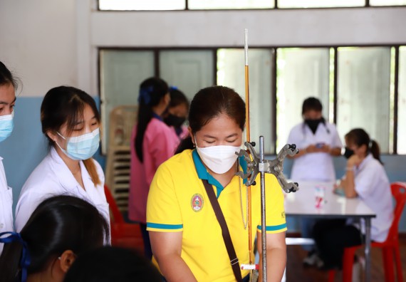 ภาพกิจกรรม  คณะวิทยาศาสตร์และเทคโนโลยี จัดค่ายวิทยาศาสตร์สัญจรโรงเรียนวังตะเคียนประชานุสรณ์