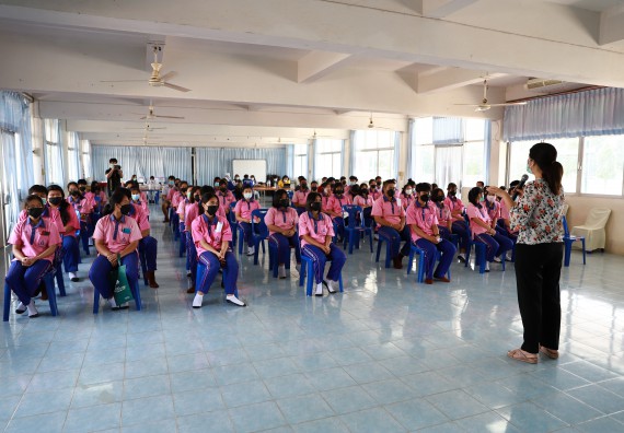 ภาพกิจกรรม  คณะวิทยาศาสตร์และเทคโนโลยี จัดค่ายวิทยาศาสตร์สัญจรโรงเรียนวังตะเคียนประชานุสรณ์