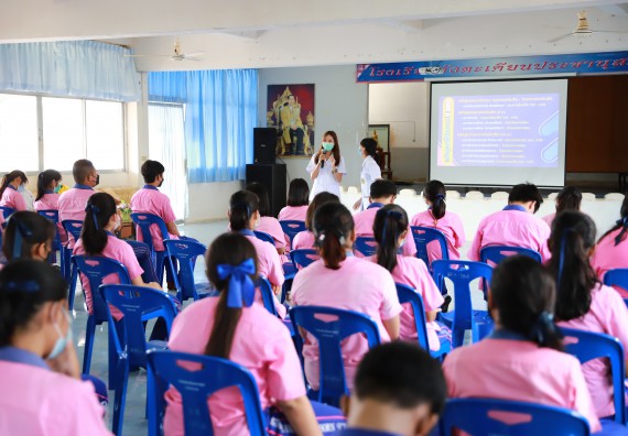 ภาพกิจกรรม  คณะวิทยาศาสตร์และเทคโนโลยี จัดค่ายวิทยาศาสตร์สัญจรโรงเรียนวังตะเคียนประชานุสรณ์