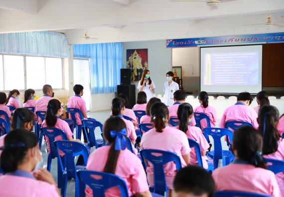 ภาพกิจกรรม  คณะวิทยาศาสตร์และเทคโนโลยี จัดค่ายวิทยาศาสตร์สัญจรโรงเรียนวังตะเคียนประชานุสรณ์