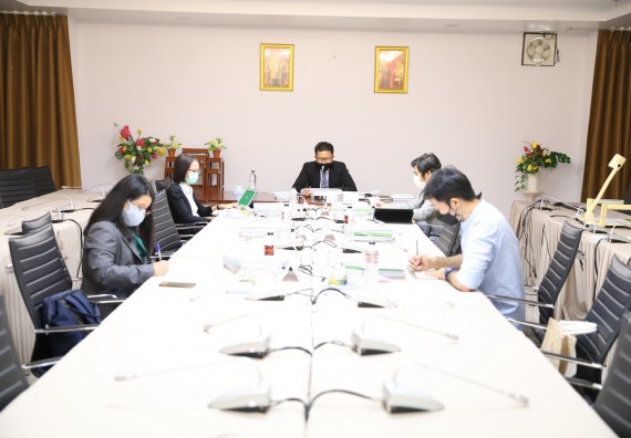 ภาพกิจกรรม  คณะวิทยาศาสตร์และเทคโนโลยี จัดประชุมคณะกรรมการประจำคณะวิทยาศาสตร์และเทคโนโลยี ครั้งที่ 1/2565