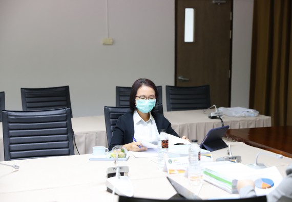 ภาพกิจกรรม  คณะวิทยาศาสตร์และเทคโนโลยี จัดประชุมคณะกรรมการประจำคณะวิทยาศาสตร์และเทคโนโลยี ครั้งที่ 1/2565