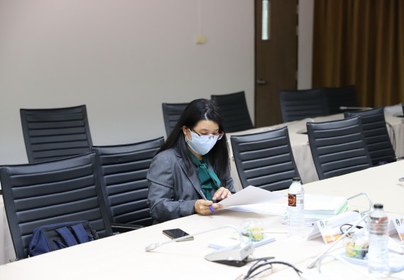 ภาพกิจกรรม  คณะวิทยาศาสตร์และเทคโนโลยี จัดประชุมคณะกรรมการประจำคณะวิทยาศาสตร์และเทคโนโลยี ครั้งที่ 1/2565