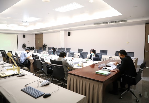 ภาพกิจกรรม  คณะวิทยาศาสตร์และเทคโนโลยี จัดประชุมคณะกรรมการประจำคณะวิทยาศาสตร์และเทคโนโลยี ครั้งที่ 1/2565