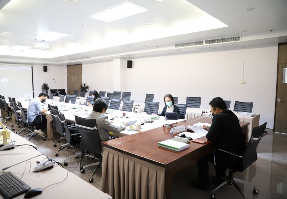 ภาพกิจกรรม  คณะวิทยาศาสตร์และเทคโนโลยี จัดประชุมคณะกรรมการประจำคณะวิทยาศาสตร์และเทคโนโลยี ครั้งที่ 1/2565