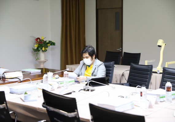 ภาพกิจกรรม  คณะวิทยาศาสตร์และเทคโนโลยี จัดประชุมคณะกรรมการประจำคณะวิทยาศาสตร์และเทคโนโลยี ครั้งที่ 1/2565