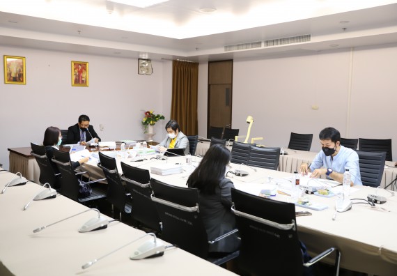 ภาพกิจกรรม  คณะวิทยาศาสตร์และเทคโนโลยี จัดประชุมคณะกรรมการประจำคณะวิทยาศาสตร์และเทคโนโลยี ครั้งที่ 1/2565