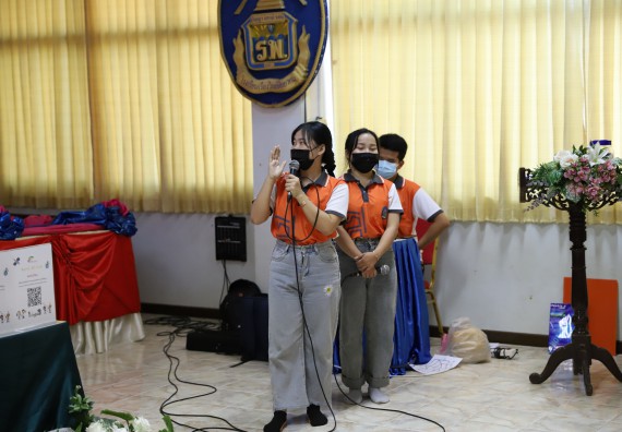 ภาพกิจกรรม  คณะวิทยาศาสตร์และเทคโนโลยี จัดค่ายวิทยาศาสตร์สัญจรโรงเรียนเรืองวิทย์พิทยาคม