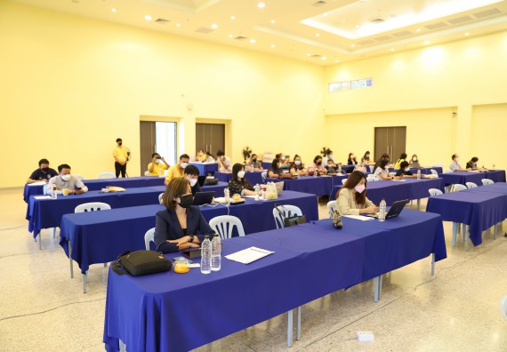 ภาพกิจกรรม  คณะวิทยาศาสตร์และเทคโนโลยี จัดกิจกรรมการอบรมเชิงปฏิบัติการ เรื่อง การประเมินผลการปฏิบัติราชการและการปฏิบัติงานตามตัวชี้วัด