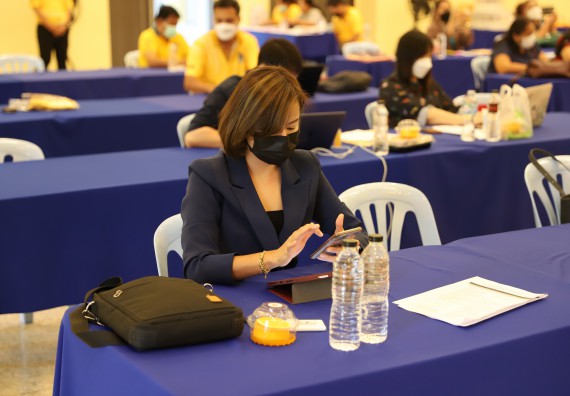 ภาพกิจกรรม  คณะวิทยาศาสตร์และเทคโนโลยี จัดกิจกรรมการอบรมเชิงปฏิบัติการ เรื่อง การประเมินผลการปฏิบัติราชการและการปฏิบัติงานตามตัวชี้วัด