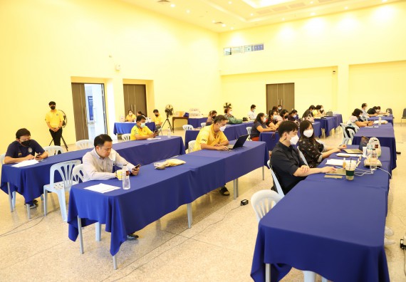 ภาพกิจกรรม  คณะวิทยาศาสตร์และเทคโนโลยี จัดกิจกรรมการอบรมเชิงปฏิบัติการ เรื่อง การประเมินผลการปฏิบัติราชการและการปฏิบัติงานตามตัวชี้วัด