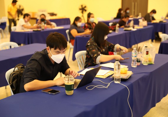 ภาพกิจกรรม  คณะวิทยาศาสตร์และเทคโนโลยี จัดกิจกรรมการอบรมเชิงปฏิบัติการ เรื่อง การประเมินผลการปฏิบัติราชการและการปฏิบัติงานตามตัวชี้วัด