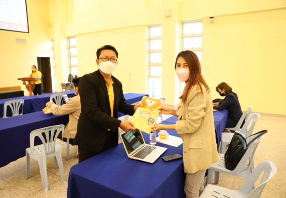 ภาพกิจกรรม  คณะวิทยาศาสตร์และเทคโนโลยี จัดกิจกรรมการอบรมเชิงปฏิบัติการ เรื่อง การประเมินผลการปฏิบัติราชการและการปฏิบัติงานตามตัวชี้วัด