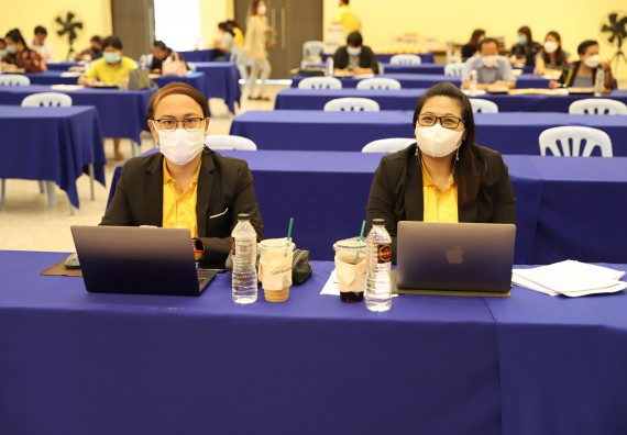 ภาพกิจกรรม  คณะวิทยาศาสตร์และเทคโนโลยี จัดกิจกรรมการอบรมเชิงปฏิบัติการ เรื่อง การประเมินผลการปฏิบัติราชการและการปฏิบัติงานตามตัวชี้วัด