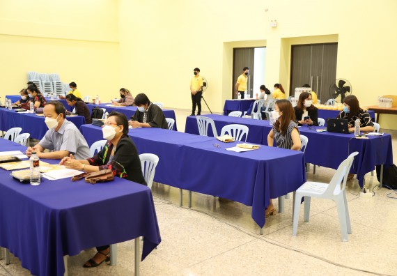 ภาพกิจกรรม  คณะวิทยาศาสตร์และเทคโนโลยี จัดกิจกรรมการอบรมเชิงปฏิบัติการ เรื่อง การประเมินผลการปฏิบัติราชการและการปฏิบัติงานตามตัวชี้วัด