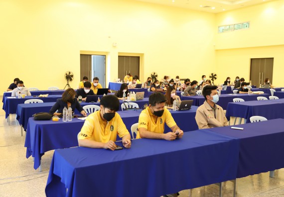 ภาพกิจกรรม  คณะวิทยาศาสตร์และเทคโนโลยี จัดกิจกรรมการอบรมเชิงปฏิบัติการ เรื่อง การประเมินผลการปฏิบัติราชการและการปฏิบัติงานตามตัวชี้วัด