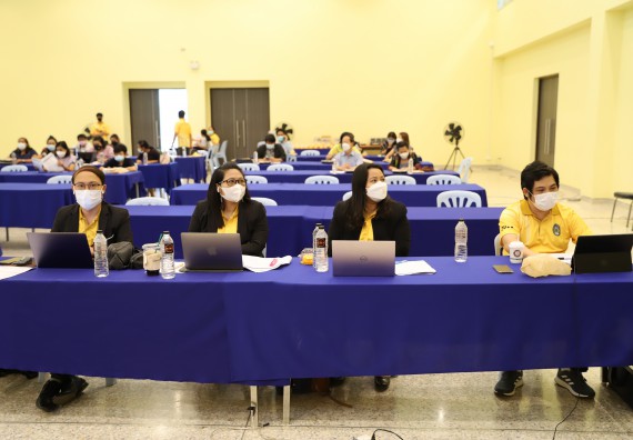 ภาพกิจกรรม  คณะวิทยาศาสตร์และเทคโนโลยี จัดกิจกรรมการอบรมเชิงปฏิบัติการ เรื่อง การประเมินผลการปฏิบัติราชการและการปฏิบัติงานตามตัวชี้วัด