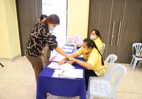 ภาพกิจกรรม  คณะวิทยาศาสตร์และเทคโนโลยี จัดกิจกรรมการอบรมเชิงปฏิบัติการ เรื่อง การประเมินผลการปฏิบัติราชการและการปฏิบัติงานตามตัวชี้วัด