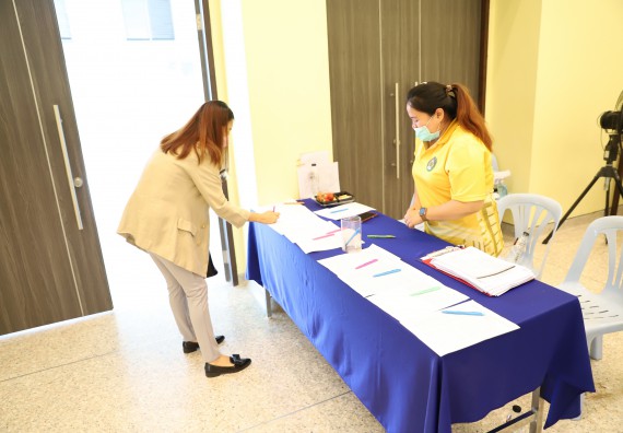 ภาพกิจกรรม  คณะวิทยาศาสตร์และเทคโนโลยี จัดกิจกรรมการอบรมเชิงปฏิบัติการ เรื่อง การประเมินผลการปฏิบัติราชการและการปฏิบัติงานตามตัวชี้วัด