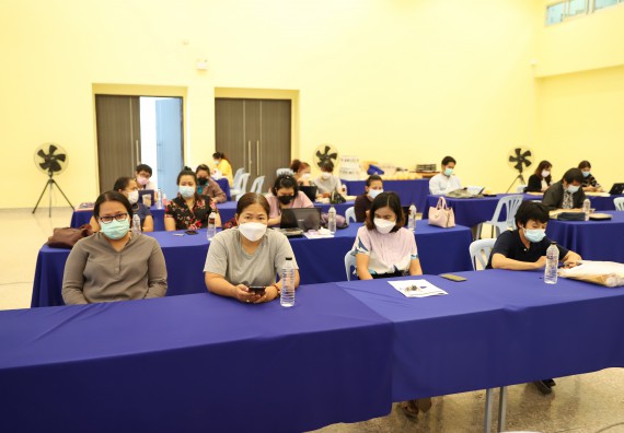 ภาพกิจกรรม  คณะวิทยาศาสตร์และเทคโนโลยี จัดกิจกรรมการอบรมเชิงปฏิบัติการ เรื่อง การประเมินผลการปฏิบัติราชการและการปฏิบัติงานตามตัวชี้วัด