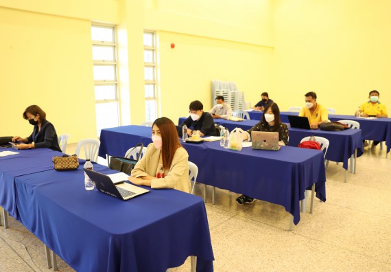 ภาพกิจกรรม  คณะวิทยาศาสตร์และเทคโนโลยี จัดกิจกรรมการอบรมเชิงปฏิบัติการ เรื่อง การประเมินผลการปฏิบัติราชการและการปฏิบัติงานตามตัวชี้วัด