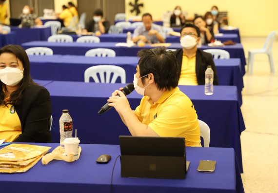 ภาพกิจกรรม  คณะวิทยาศาสตร์และเทคโนโลยี จัดกิจกรรมการอบรมเชิงปฏิบัติการ เรื่อง การประเมินผลการปฏิบัติราชการและการปฏิบัติงานตามตัวชี้วัด