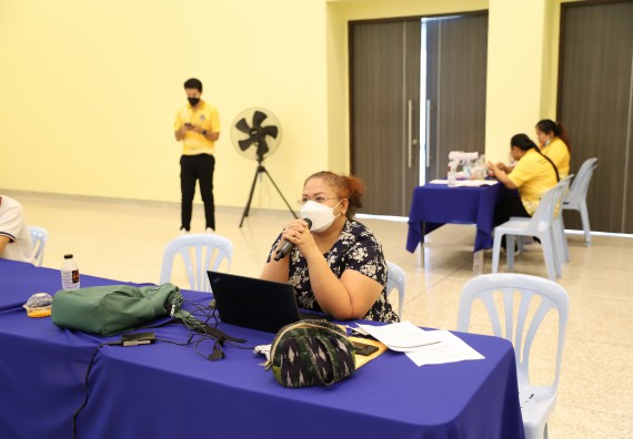 ภาพกิจกรรม  คณะวิทยาศาสตร์และเทคโนโลยี จัดกิจกรรมการอบรมเชิงปฏิบัติการ เรื่อง การประเมินผลการปฏิบัติราชการและการปฏิบัติงานตามตัวชี้วัด