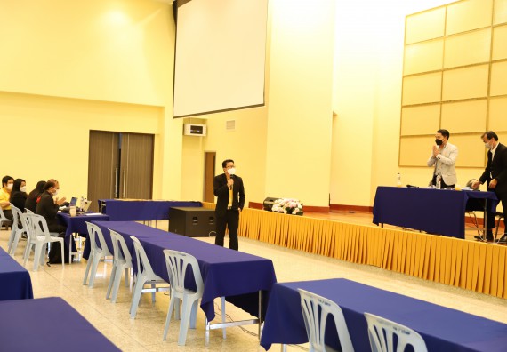 ภาพกิจกรรม  คณะวิทยาศาสตร์และเทคโนโลยี จัดกิจกรรมการอบรมเชิงปฏิบัติการ เรื่อง การประเมินผลการปฏิบัติราชการและการปฏิบัติงานตามตัวชี้วัด