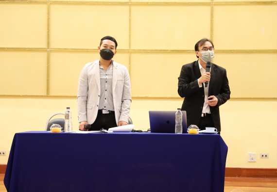 ภาพกิจกรรม  คณะวิทยาศาสตร์และเทคโนโลยี จัดกิจกรรมการอบรมเชิงปฏิบัติการ เรื่อง การประเมินผลการปฏิบัติราชการและการปฏิบัติงานตามตัวชี้วัด