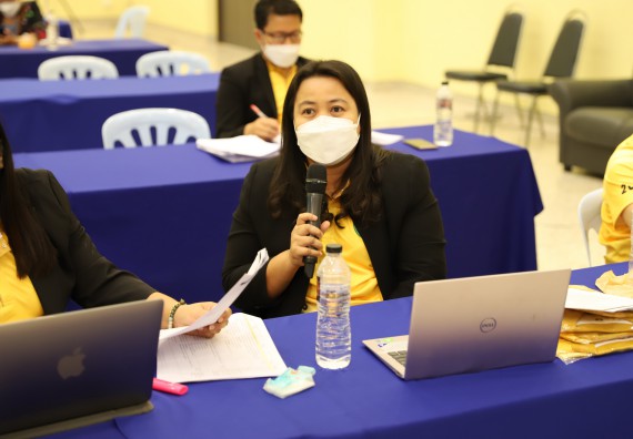 ภาพกิจกรรม  คณะวิทยาศาสตร์และเทคโนโลยี จัดกิจกรรมการอบรมเชิงปฏิบัติการ เรื่อง การประเมินผลการปฏิบัติราชการและการปฏิบัติงานตามตัวชี้วัด