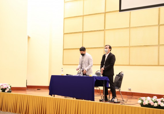 ภาพกิจกรรม  คณะวิทยาศาสตร์และเทคโนโลยี จัดกิจกรรมการอบรมเชิงปฏิบัติการ เรื่อง การประเมินผลการปฏิบัติราชการและการปฏิบัติงานตามตัวชี้วัด