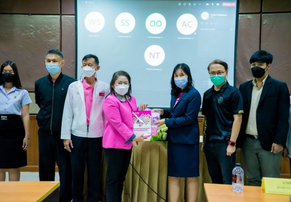 ภาพกิจกรรม   คณะวิทยาศาสตร์และเทคโนโลยี นำเสนอโครงการออมสินยุวพัฒน์รักษ์ถิ่น ปี 2565 มหาวิทยาลัยราชภัฏกำแพงเพชร