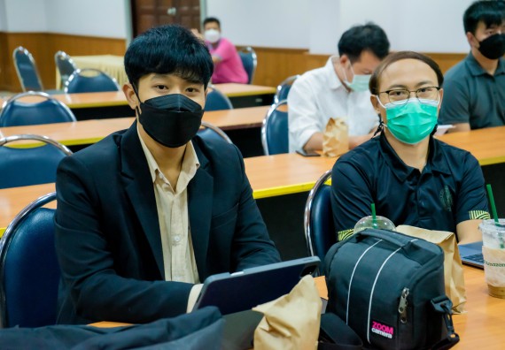 ภาพกิจกรรม   คณะวิทยาศาสตร์และเทคโนโลยี นำเสนอโครงการออมสินยุวพัฒน์รักษ์ถิ่น ปี 2565 มหาวิทยาลัยราชภัฏกำแพงเพชร