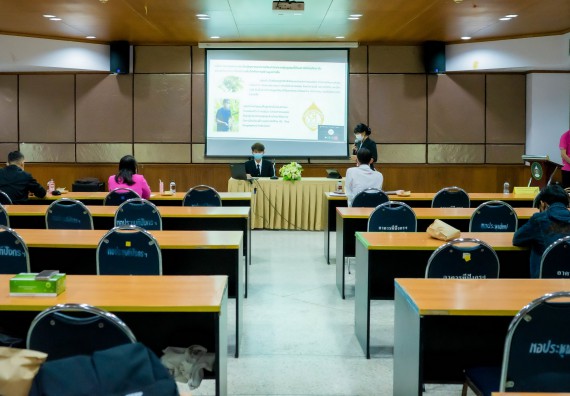 ภาพกิจกรรม   คณะวิทยาศาสตร์และเทคโนโลยี นำเสนอโครงการออมสินยุวพัฒน์รักษ์ถิ่น ปี 2565 มหาวิทยาลัยราชภัฏกำแพงเพชร