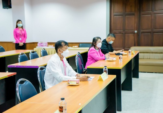 ภาพกิจกรรม   คณะวิทยาศาสตร์และเทคโนโลยี นำเสนอโครงการออมสินยุวพัฒน์รักษ์ถิ่น ปี 2565 มหาวิทยาลัยราชภัฏกำแพงเพชร