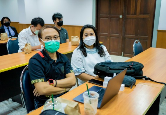 ภาพกิจกรรม   คณะวิทยาศาสตร์และเทคโนโลยี นำเสนอโครงการออมสินยุวพัฒน์รักษ์ถิ่น ปี 2565 มหาวิทยาลัยราชภัฏกำแพงเพชร