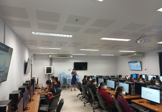 ภาพกิจกรรม  โปรแกรมวิชาสาธารณสุขศาสตร์ จัดกิจกรรมการผลิตนวัตกรรมทางสุขภาพด้วยคอมพิวเตอร์