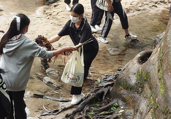 ภาพกิจกรรม  โปรแกรมวิชาสาธารณสุขศาสตร์ จัดกิจกรรมอบรมหลักการทํางานเป็นทีม