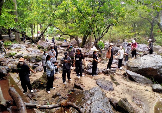 ภาพกิจกรรม  โปรแกรมวิชาสาธารณสุขศาสตร์ จัดกิจกรรมอบรมหลักการทํางานเป็นทีม