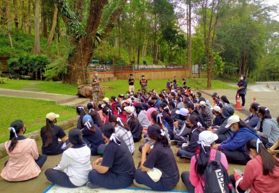 ภาพกิจกรรม  โปรแกรมวิชาสาธารณสุขศาสตร์ จัดกิจกรรมอบรมหลักการทํางานเป็นทีม